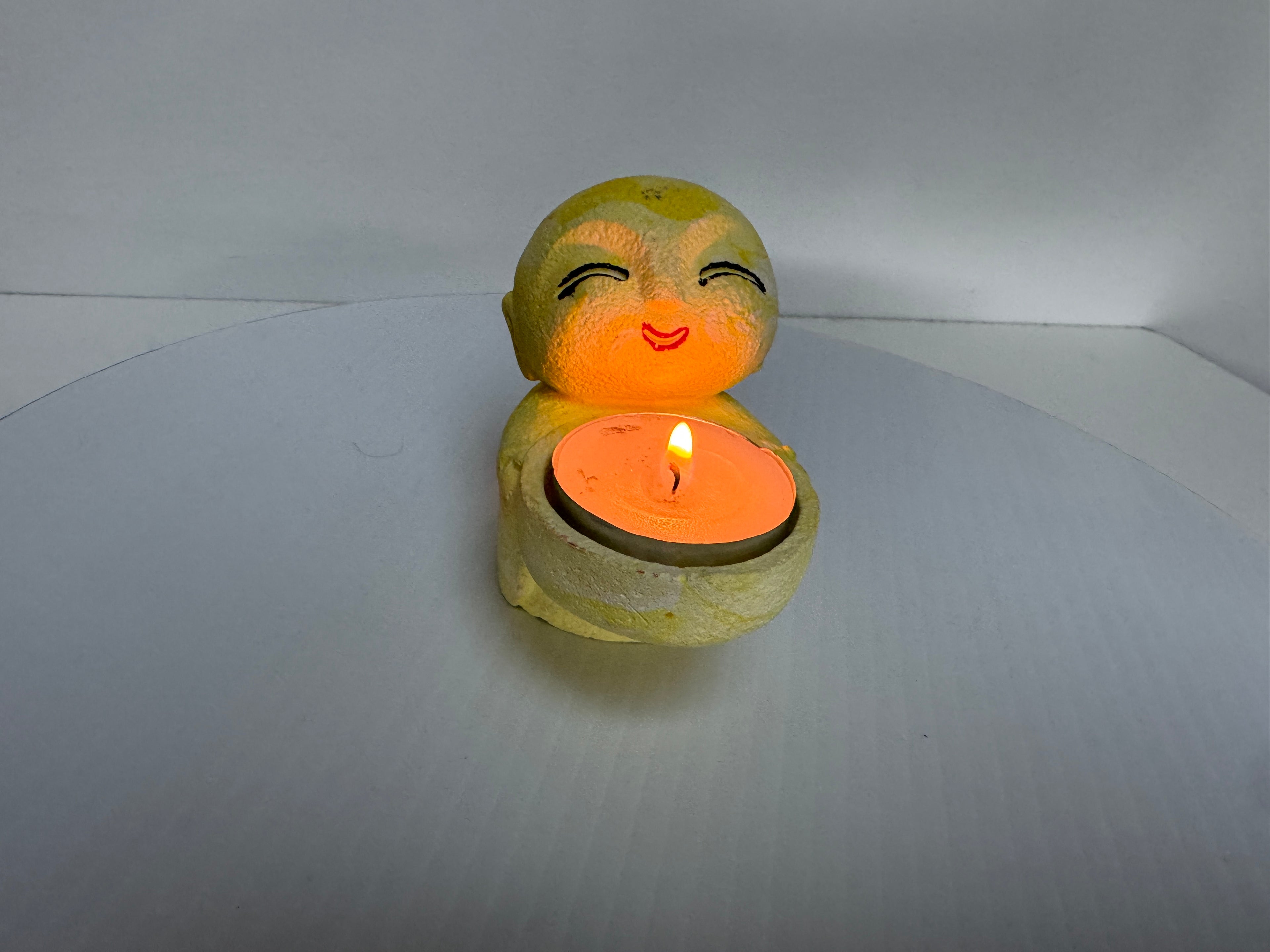 Buddha cancle holder