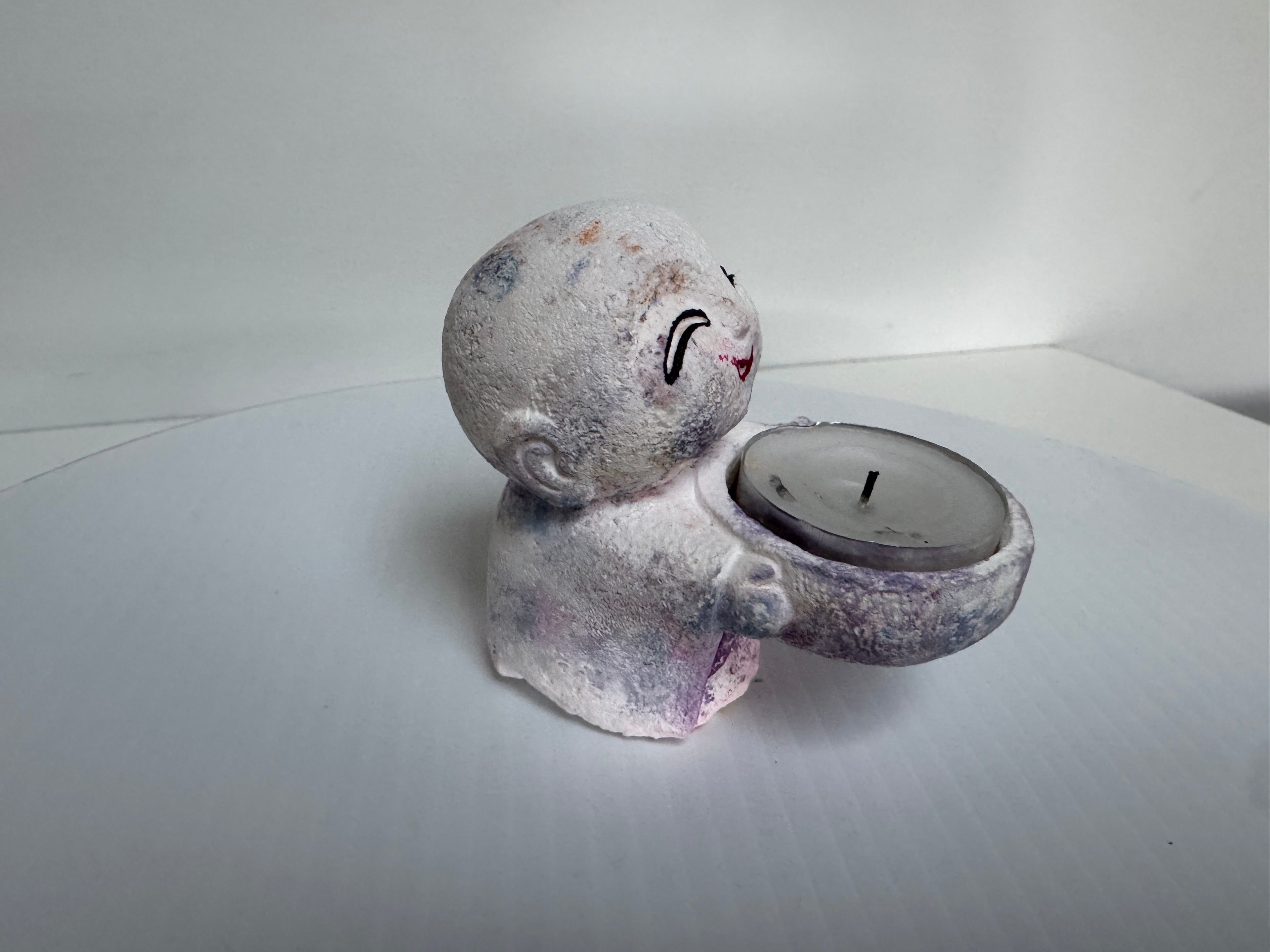 Buddha cancle holder