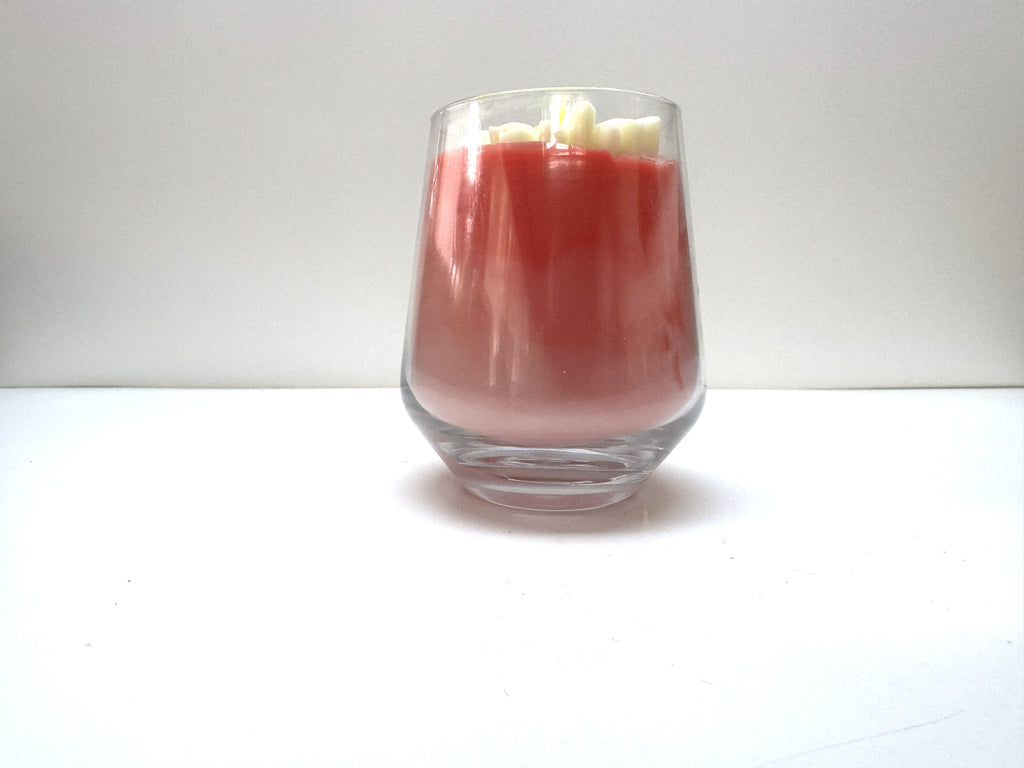 HANDMADE GLASS CANDLE