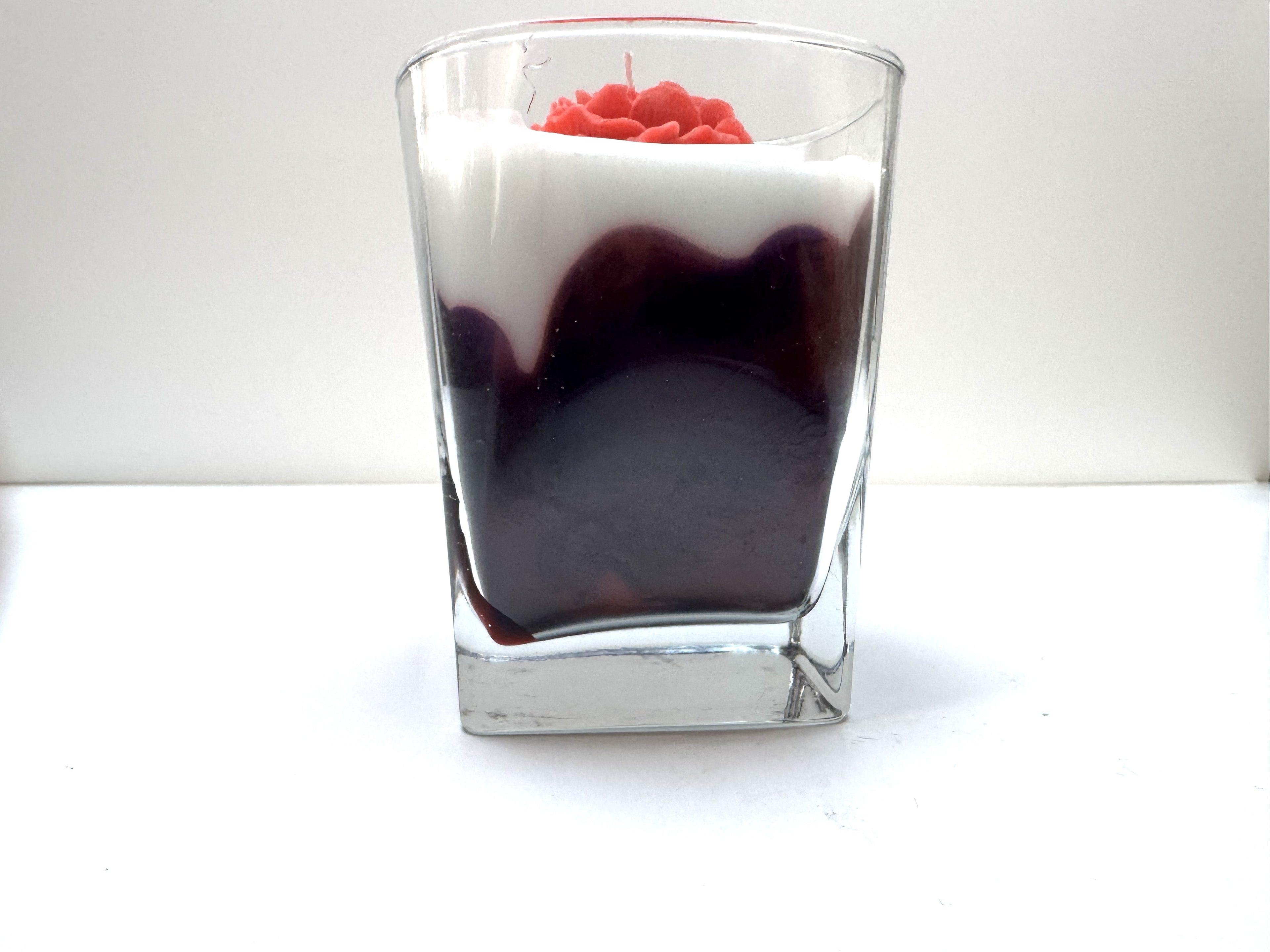 HANDMADE GLASS CANDLE