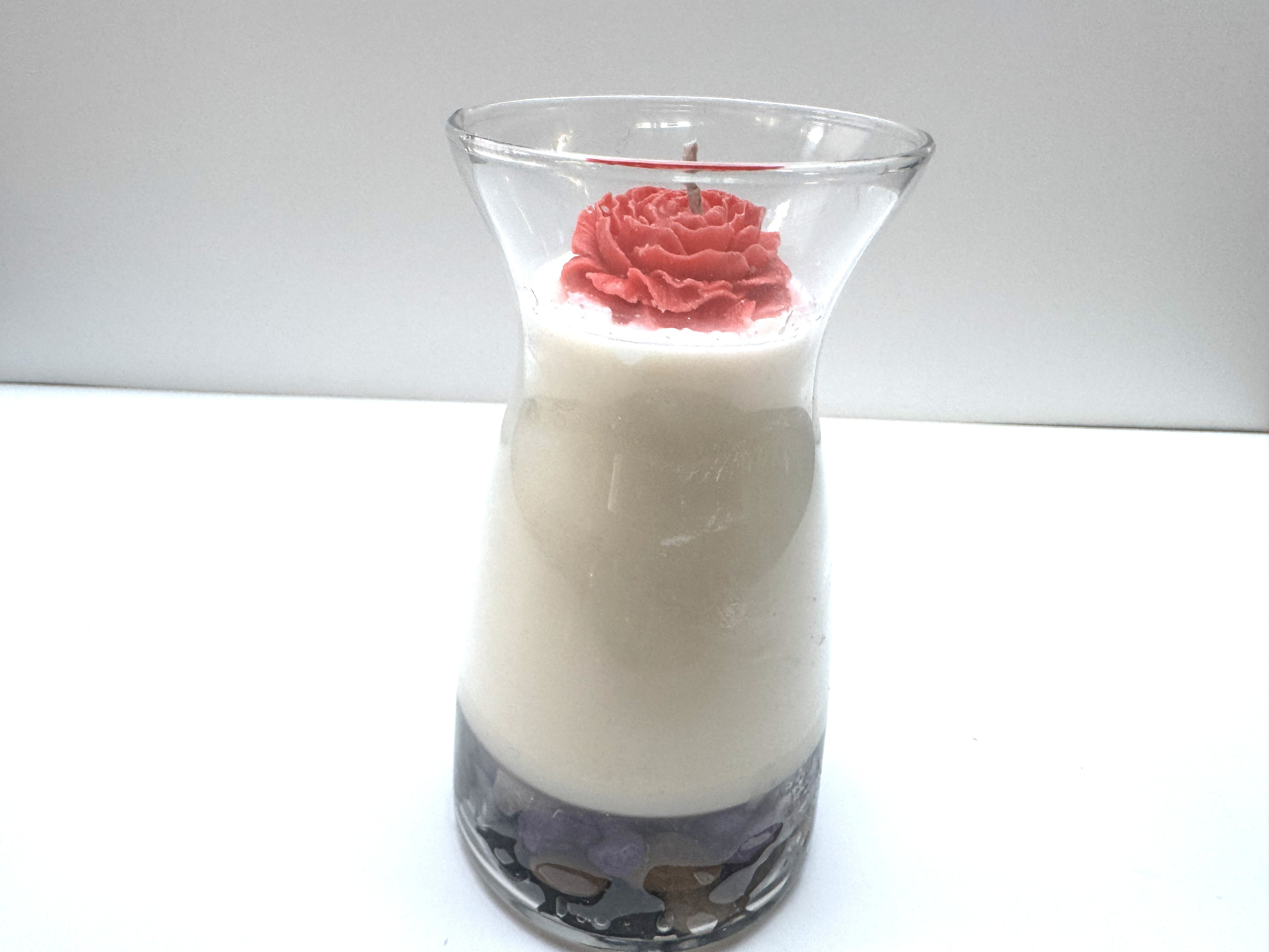 HANDMADE GLASS CANDLE