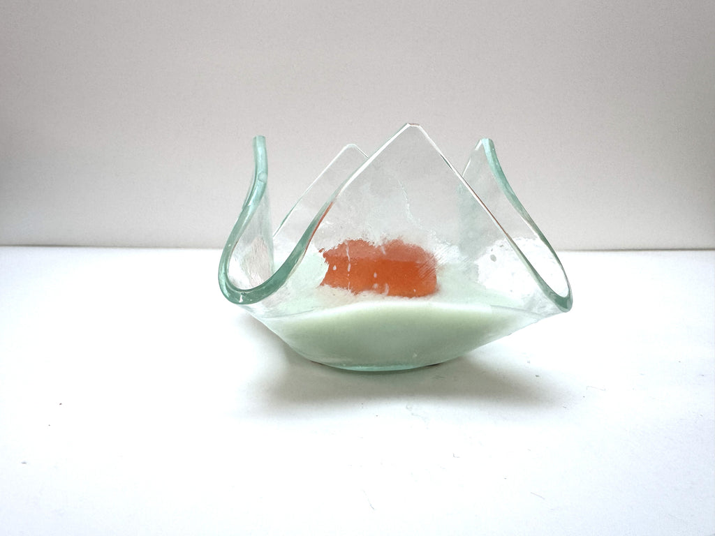 HANDMADE GLASS CANDLE