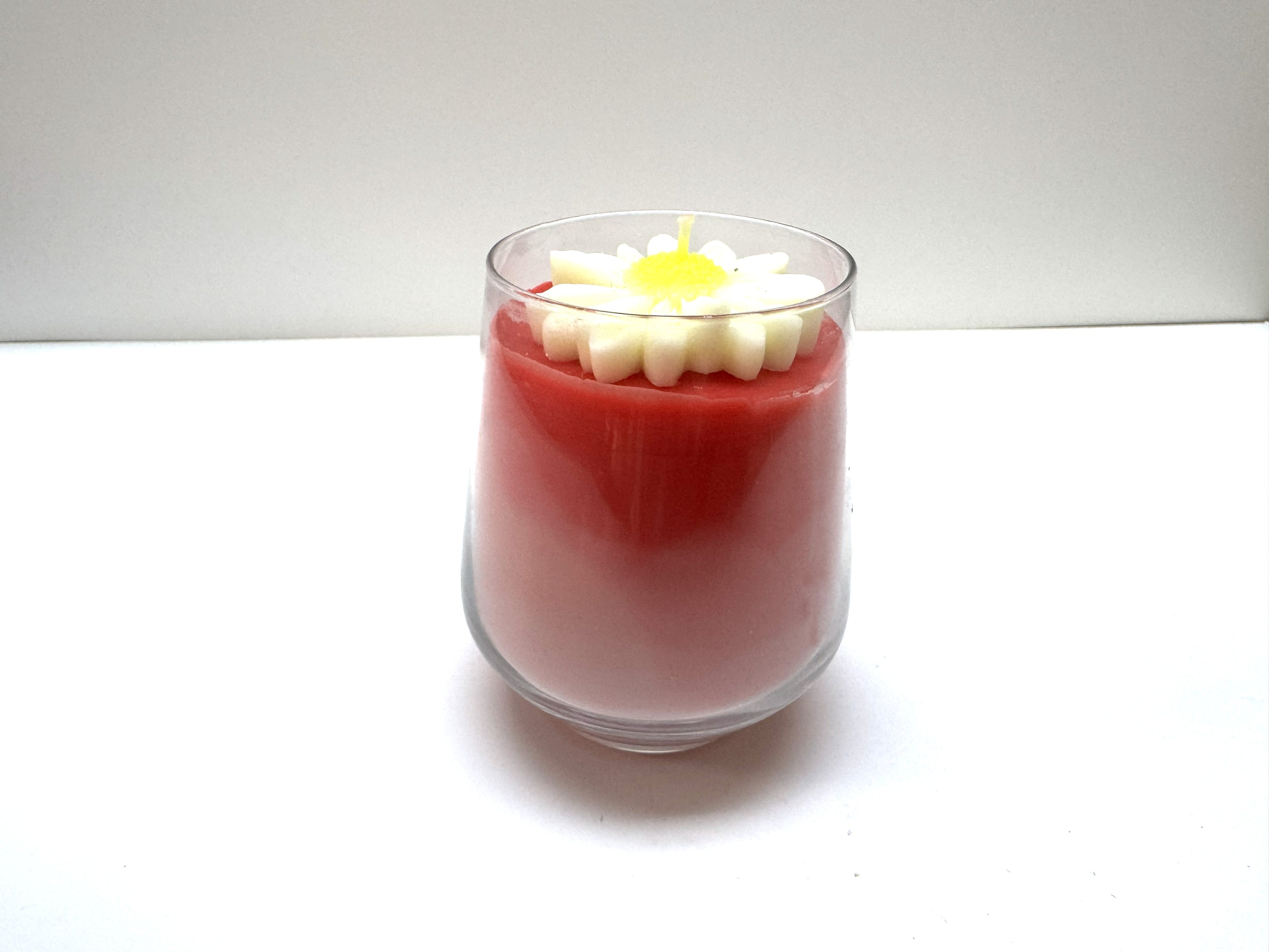 HANDMADE GLASS CANDLE