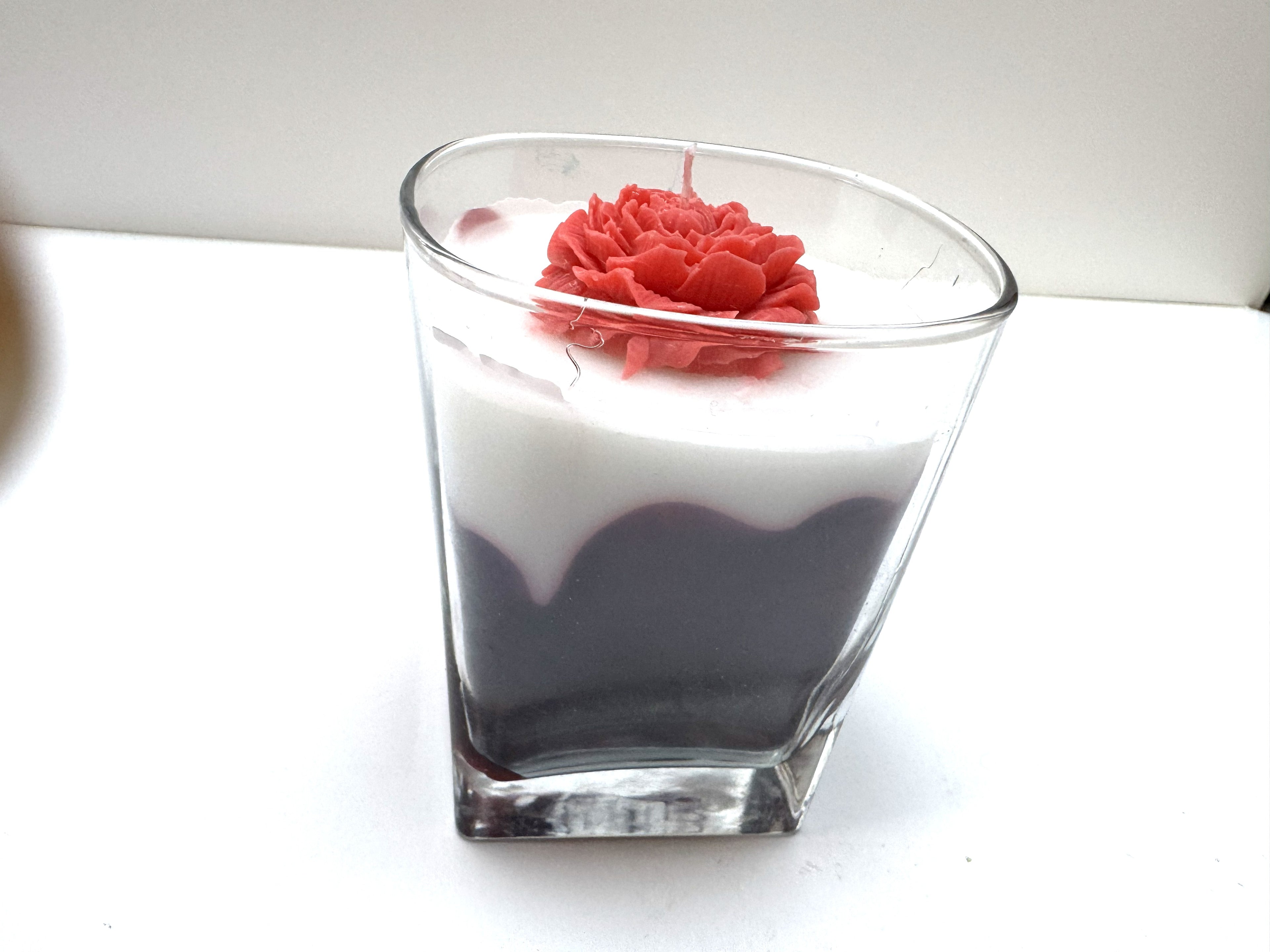 HANDMADE GLASS CANDLE